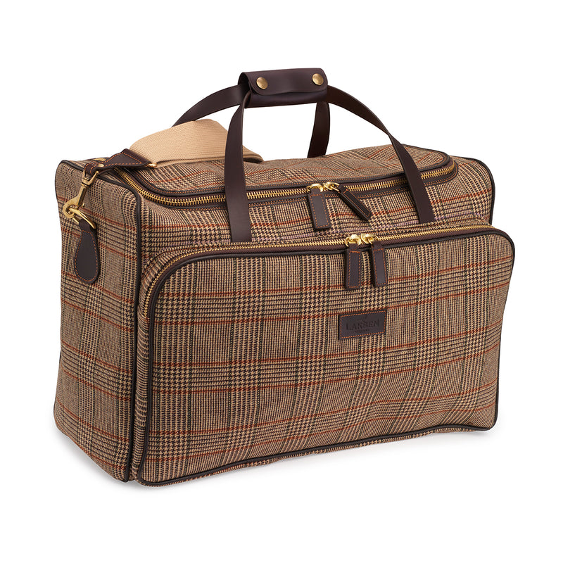 Laksen Cavendish Tweed Weekender Bag