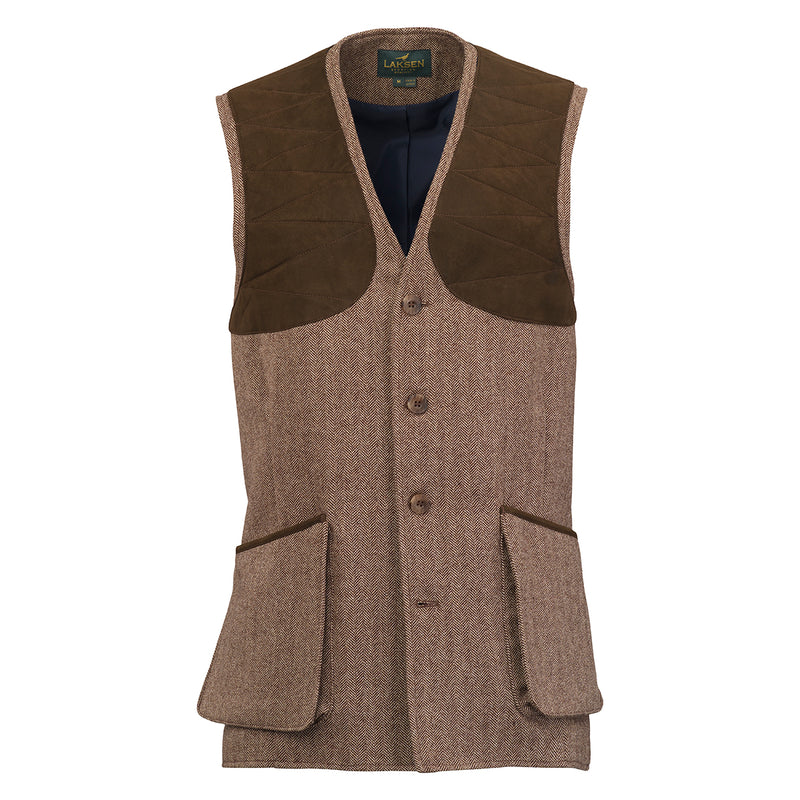 Laksen Men's Astor Tweed Leith Shooting Vest