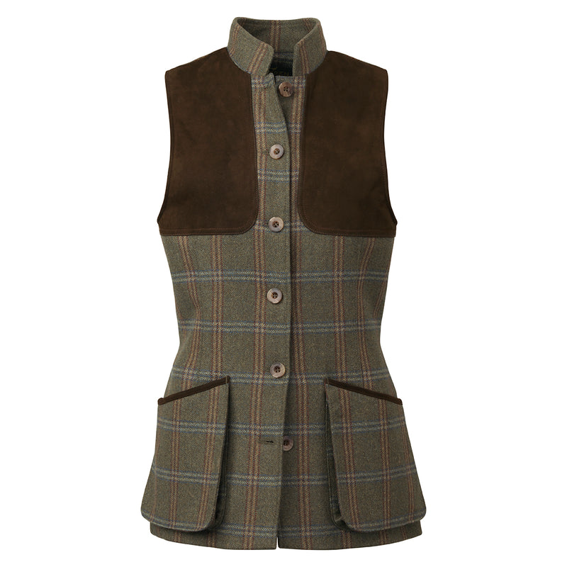 Laksen Lady's Ashton Tweed Pernith Shooting Vest