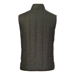 Laksen Men's Willow Tweed Vertical Quilted Vest
