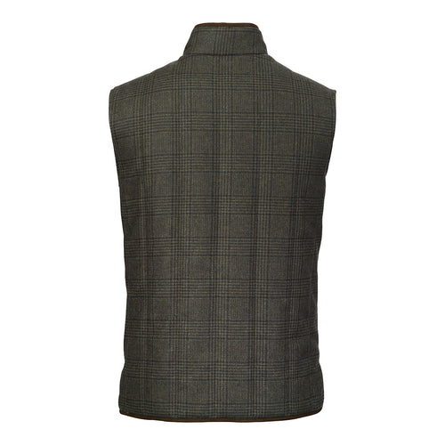 Laksen Men's Willow Tweed Vertical Quilted Vest