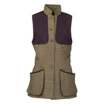 Laksen Ladies Lily Tweed Pernith Tweed Shooting Vest