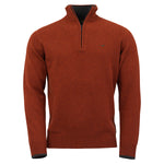 Laksen Men's Brompton Zip Neck Super Lambswool Sweater