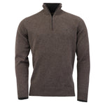 Laksen Men's Brompton Zip Neck Super Lambswool Sweater