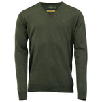 Laksen Men's Sussex V-Neck Merino Sweater