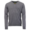 Laksen Men's Sussex V-Neck Merino Sweater