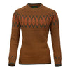 Laksen Lady's Trondheim Jacquard Sweater - 100% Lambswool