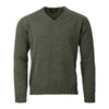 Laksen Men's Trent V-Neck Sweater - 100% Lambswool