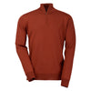 Laksen Men's Norfolk Quarter Zip Italian Merino Wool Sweater
