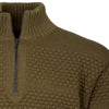 Laksen Men's Fishermans Zip Sweater - 100% Lambswool