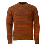 Laksen Men's Voss Jacquard Sweater - 100% Lambswool