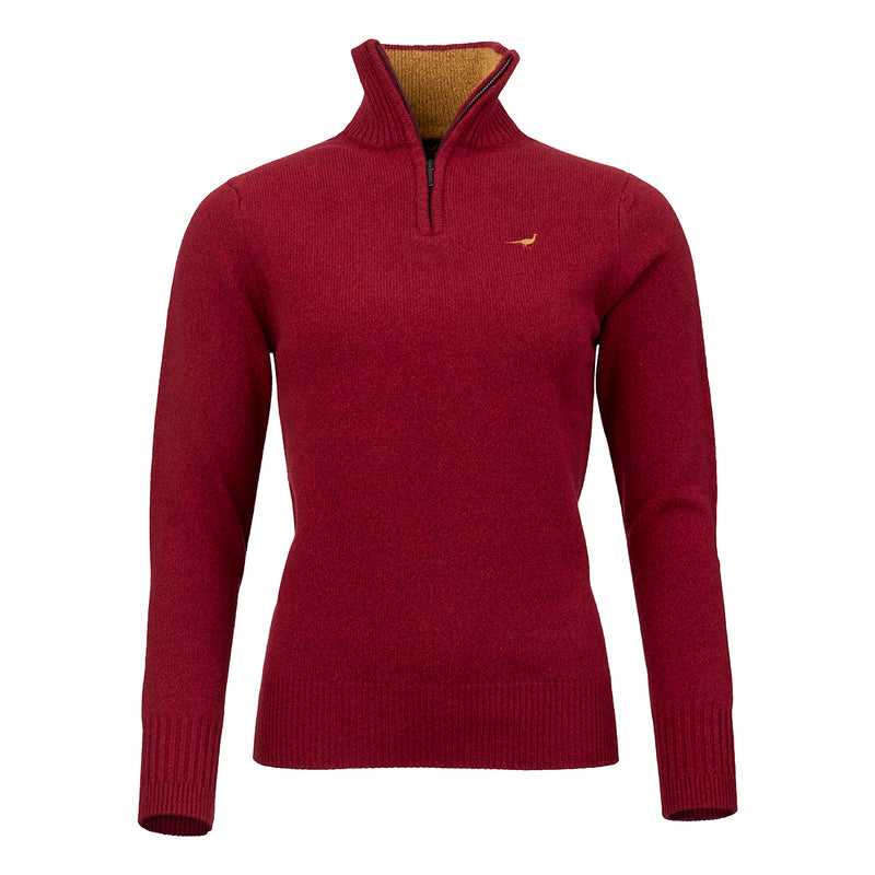 Laksen Lady's Tyne Zip-Neck Sweater