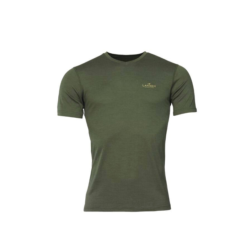 Laksen Wool/Silk Long Underwear Lomond V-Neck Tee