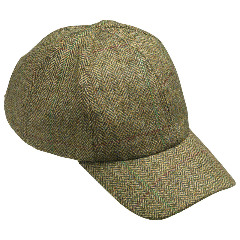 Laksen Ladies Dorset Tweed Baseball Cap