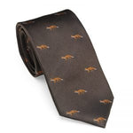 Laksen Tie Fox Motif